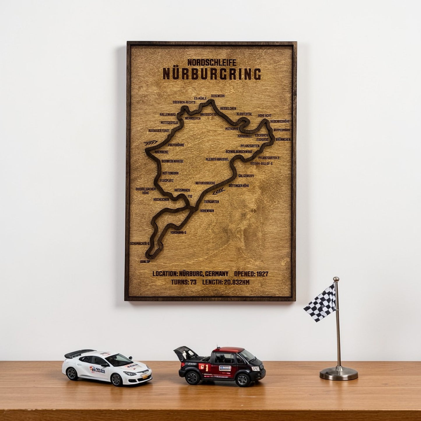 F1 Racing Circuit Map