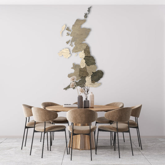 How to Choose the Perfect Wooden Wall Map for Your Living Room