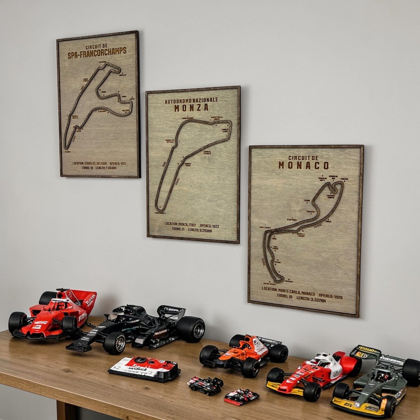 F1 Racing Circuit Map