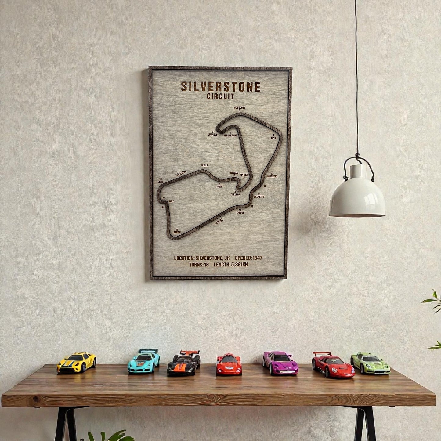 F1 Racing Circuit Map