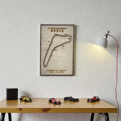 F1 Racing Circuit Map