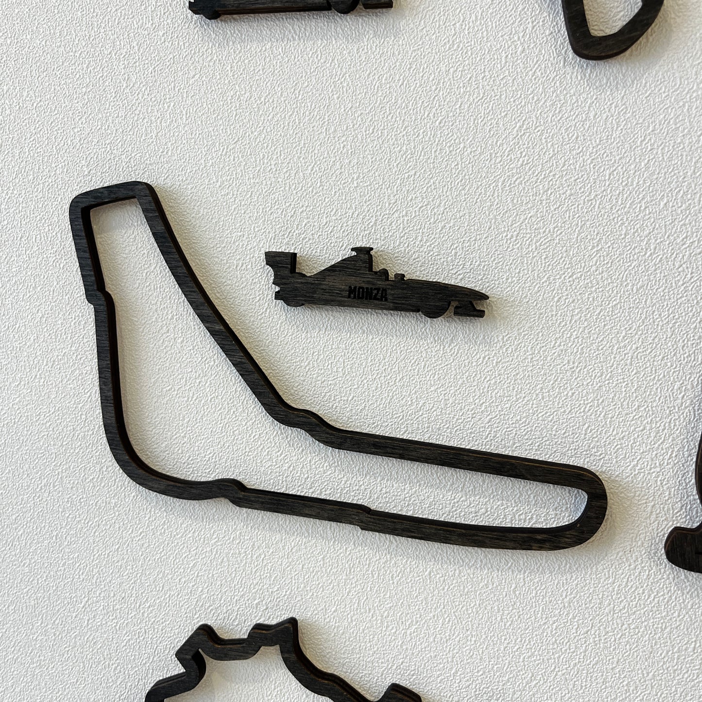 Wooden Racing Circuit Wall Art
