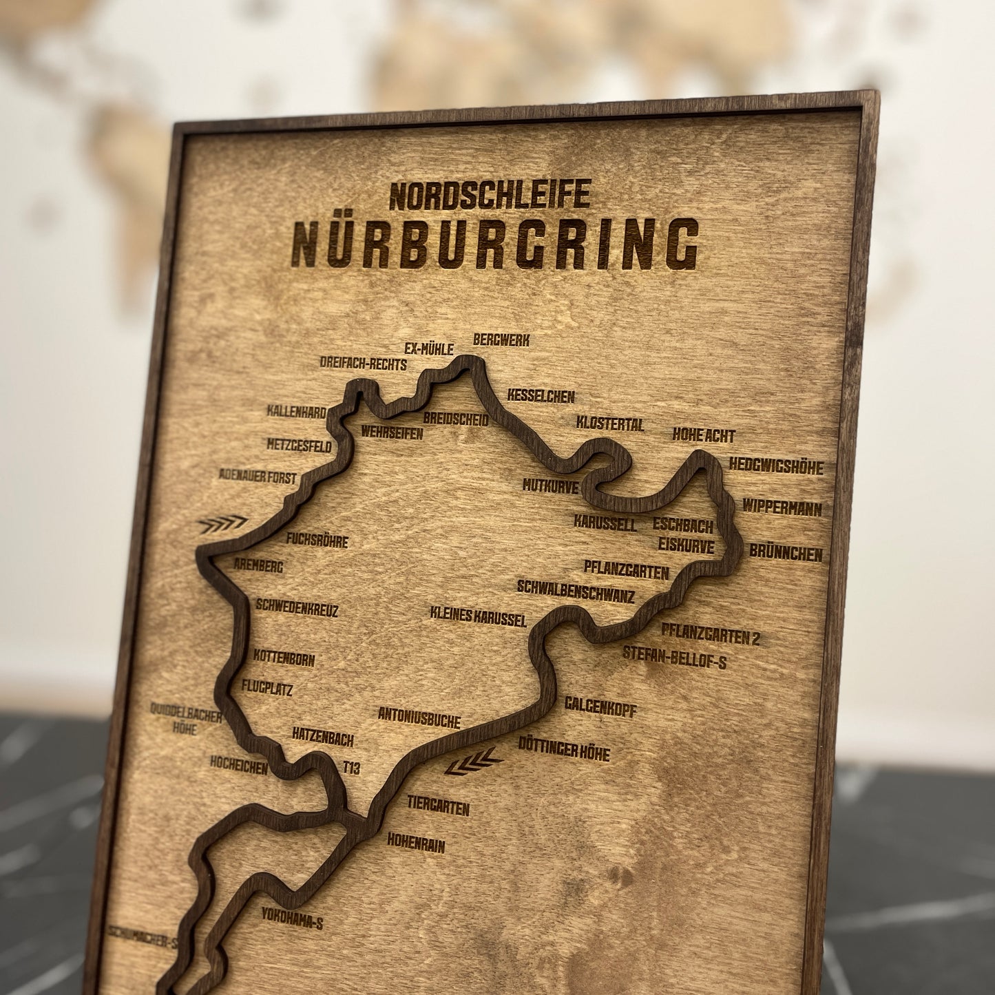 F1 Racing Circuit Map