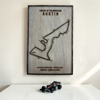 F1 Racing Circuit Map